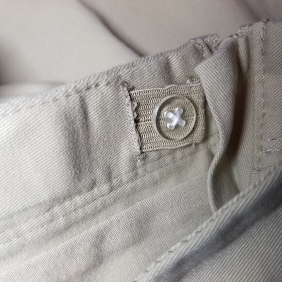 Childrens Place Tan School Uniform Skort 20 Zipper Button Adjustable Waist NWOT - Picture 4 of 9